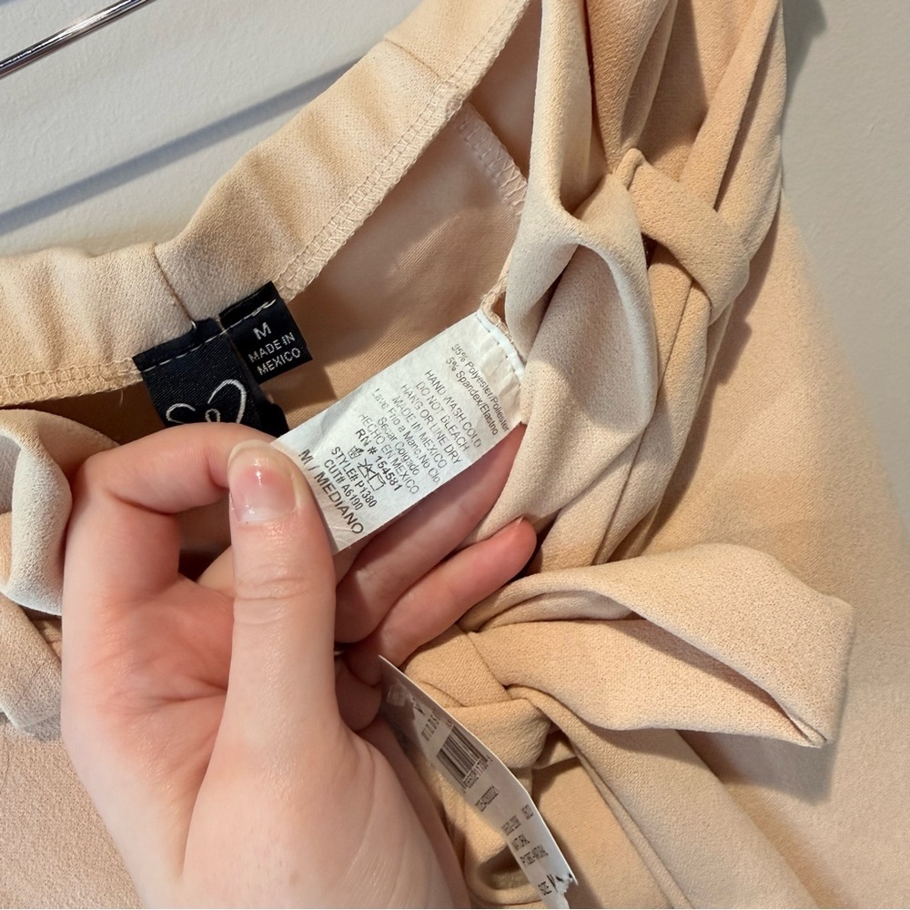 Windsor Nude Paper Bag Dress Pants - Picture 5 of 6